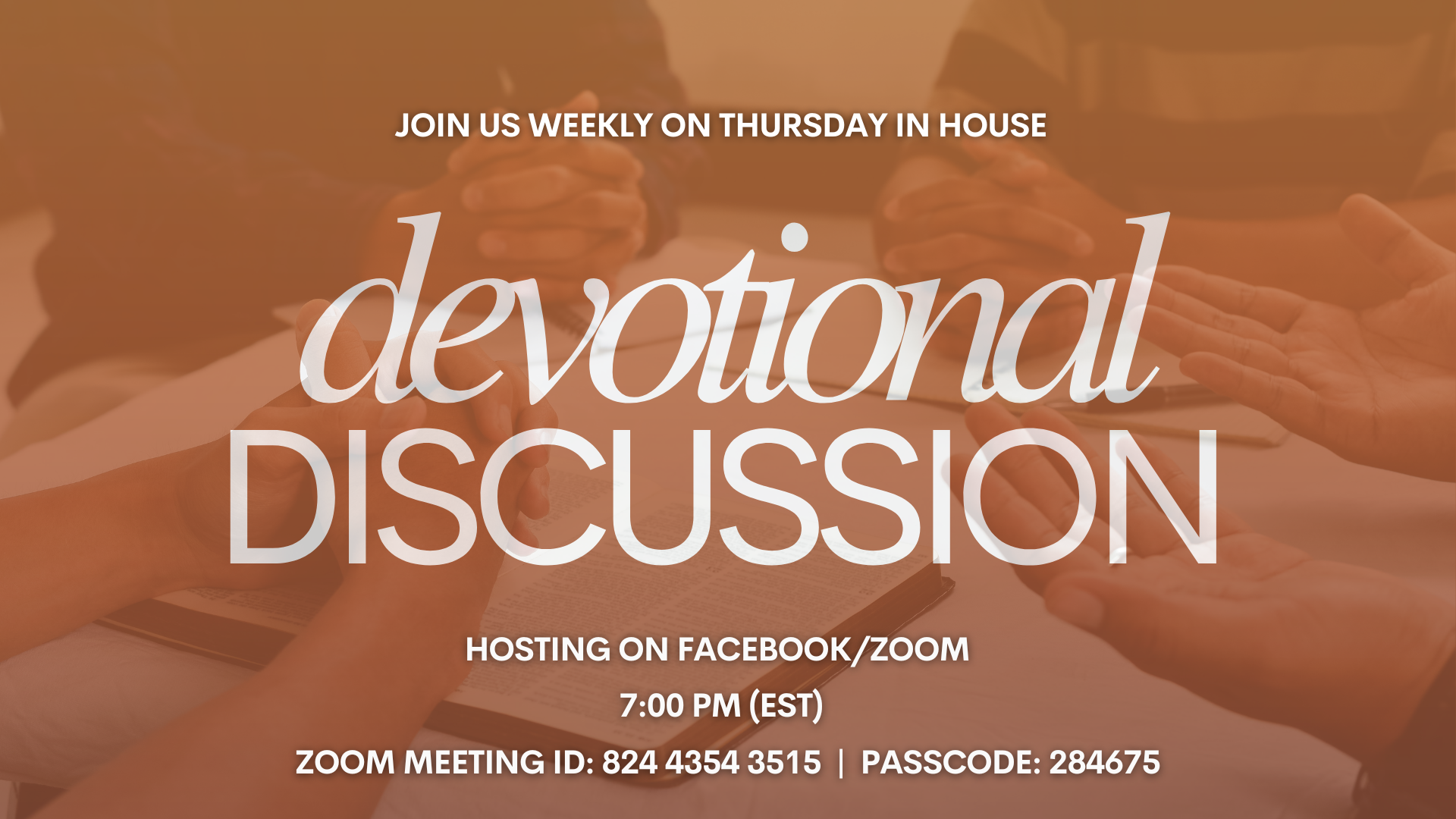 Devotional Discussion